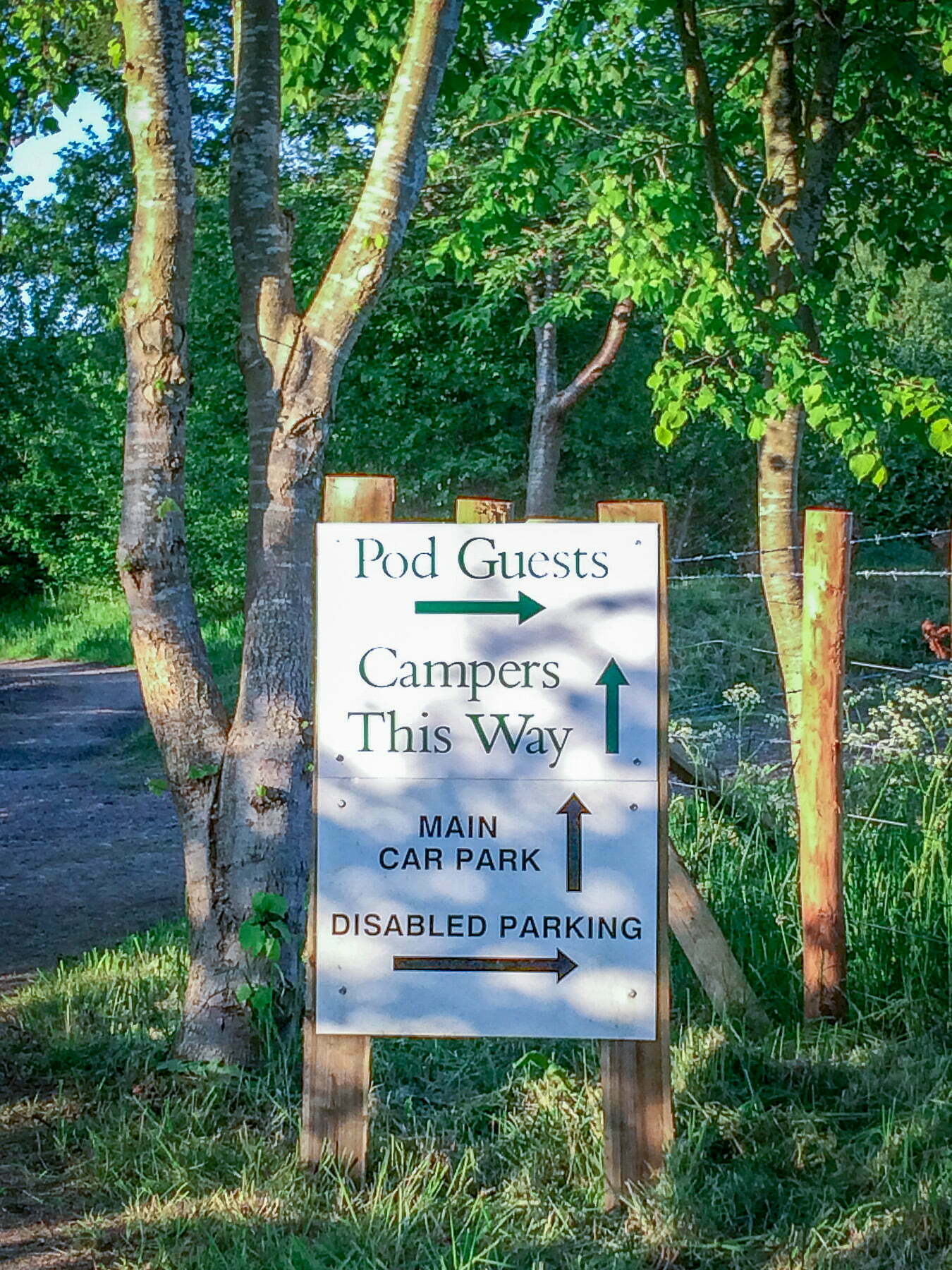 Painswick Glamping – Parking Directions